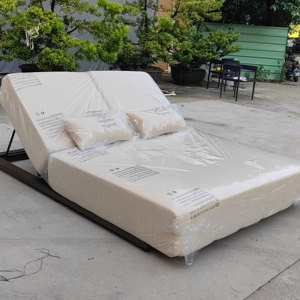 Chaise longue de jardin en aluminium <span class=keywords><strong>blanc</strong></span>, style minimaliste, double réglage, pour extérieur, hôtel, salon, <span class=keywords><strong>piscine</strong></span>, plage - Product Image 2