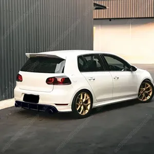 สำหรับ Golf MK6 2010 2011 2012 2013 2014 2015 2016 ชุดแต่งสปอยเลอร์กันชนหลังรถยนต์ อุปกรณ์ตกแต่งตัวถัง - Product Image 4