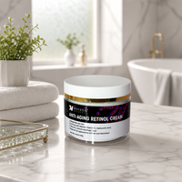 Crème Visage Bio Personnalisée Sans Parabène Anti-rides Anti-âge et Hydratant au Collagène et Glycérine Crème au Rétinol