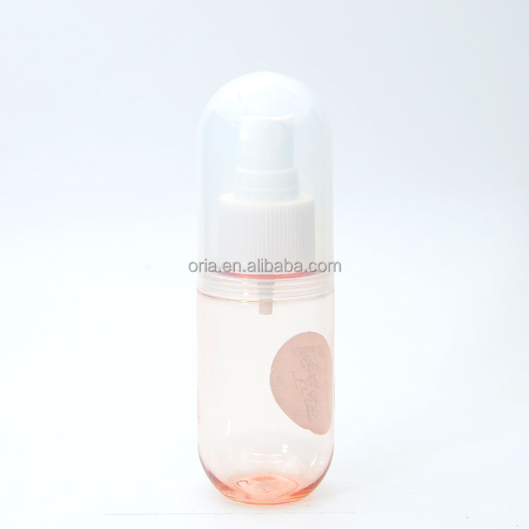 Botella de Plástico Pulverizada Blanca