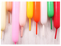 360 ballons magiques longs, 100 pièces, ballon torsadé à nouer, mélange de couleurs créatif, ballon de modélisation, décoration de fête