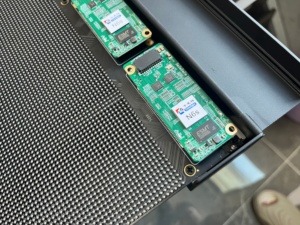 Chất lượng cao Led ba chiều màn hình vô hình siêu nhẹ & siêu mỏng hai mặt gắn-cho màn hình LED kính trước và sau - Product Image 2