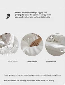 Sofá Suave y Cómodo de Algodón y Lino, Sofá Nube para Sala de Estar, Diseño <span class=keywords><strong>Nórdico</strong></span>, Tela Impermeable y Resistente a las Manchas - Product Image 2