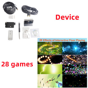 Sistema di Gioco Interattivo per Campi da Calcio Virtuali, Dispositivo di Proiezione Multitocco a Risposta Istantanea per Aree Gioco Interne - Product Image 4