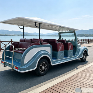 Voiture électrique de tourisme rétro classique personnalisée, élégante et vintage, pour le transport en village de vacances – Approvisionnement direct usine - Product Image 1