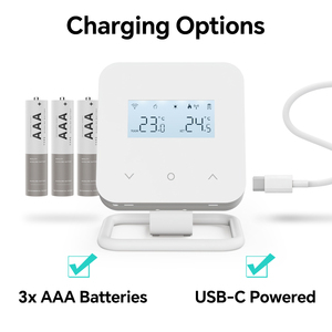 Beok BOT-R15X RF kablosuz oda termostatı LCD ekran programlanabilir sıcaklık kontrol cihazı için yerden ısıtma sistemi - Product Image 4