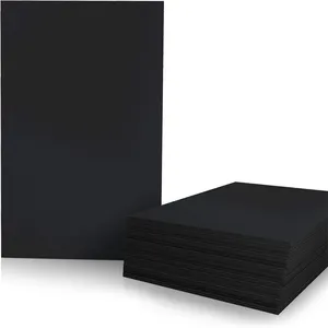 Black Foam Board 1/8 Inch Dik Black Core Mat Back Foam Board Voor Presentaties, Uithangborden, Kunst