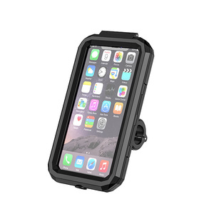 Soporte para Teléfono de Bicicleta con Función de Rotación de 360 Grados, Bolsa Impermeable para Accesorios de Motocicleta Montada en el Tablero - Product Image 5