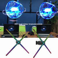 Ventilateur holographique 3D, affichage holographique LED, système d'affichage numérique haute résolution pour contenu visuel 3D DS65HDU 65CM