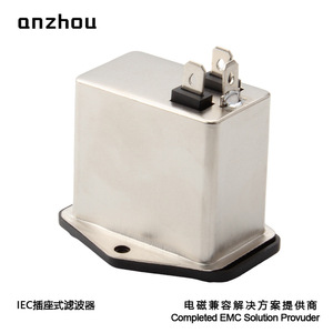 Enchufe Anzhou IEC con interruptor y filtro EMI DBI6 3A 6A 10A 230V 1 toma de corriente de plástico IP22 con conexión a tierra estándar - Product Image 4