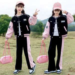 <span class=keywords><strong>Ropa</strong></span> <span class=keywords><strong>de</strong></span> béisbol <span class=keywords><strong>para</strong></span> niñas, trajes <span class=keywords><strong>de</strong></span> primavera y otoño, nueva tendencia <span class=keywords><strong>de</strong></span> <span class=keywords><strong>moda</strong></span>, conjuntos deportivos <span class=keywords><strong>de</strong></span> algodón <span class=keywords><strong>para</strong></span> jóvenes, trajes <span class=keywords><strong>para</strong></span> <span class=keywords><strong>adolescentes</strong></span>, <span class=keywords><strong>ropa</strong></span> <span class=keywords><strong>para</strong></span> niños - Product Image 2