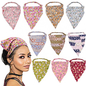 Foulard Elastico in Chiffon a Triangolo, <span class=keywords><strong>Bandana</strong></span> <span class=keywords><strong>per</strong></span> <span class=keywords><strong>Capelli</strong></span>, Fascia <span class=keywords><strong>per</strong></span> <span class=keywords><strong>Capelli</strong></span> Elegante da <span class=keywords><strong>Donna</strong></span> - Product Image 1