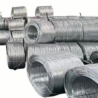 Fil de ligature galvanisé à chaud 1,6 mm 2,5 mm 4,0 mm, calibre 9-16, bobine de 50-100 kg, résistant à la corrosion, pour la construction