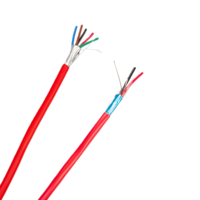 Câble de sécurité pour alarme incendie 305 m, 2, 4 ou 6 conducteurs, cuivre pur, gaine LSZH, 18AWG 16AWG, ignifuge, 300V