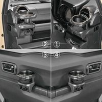 Accessoires Suzuki Jimny Jb64 Jb74 Porte-gobelet de ventilation pour siège passager conducteur 1 pièce Plastique de haute qualité Style sportif VOITURE