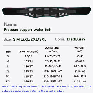 Ceinture de maintien lombaire de haute qualité, confortable et protectrice, réglable, pour hommes et femmes, vente chaude - Product Image 5