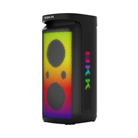 Altavoz Portátil para Fiestas con Resistencia al Agua IPX, Doble Woofer de 6.5 Pulgadas, Bajos Potentes, 5.3, 50-100W, Compatible con Micrófono Inalámbrico XC6500B