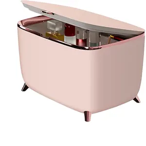 9L factory horizontal fashion cosmetic fridge for home use customized mini refrigerator for drinks and skincare water