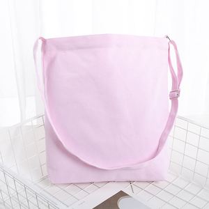 Wholesale <strong>Cheap</strong> Cotton Canvas Shoulder <strong>Bag</strong> Messenger <strong>Bag</strong> With Inside Pockets - Product Image 6