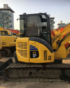 Mini pelleteuse PC55MR-2 Komatsu PC35MR d'occasion Komatsu PC30MR pc55 avec chenilles et pouce en caoutchouc - Product Image 3