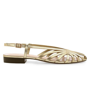 Sandalias de Verano al por Mayor de Fábrica con Logotipo Personalizado, Sandalias de Tacón <span class=keywords><strong>Bajo</strong></span> con Punta Cuadrada, Modernas y Sexys para Mujer - Product Image 2