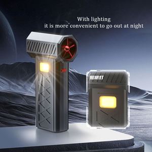 Brushless Motor 130000Rpm Electric <b>Rechargeable</b> <b>Night</b> <b>Light</b> Foldable Portable Handheld Fan for Car & Household Use - Product Image 3