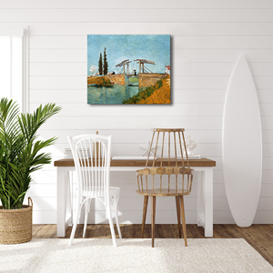 Tableau <span class=keywords><strong>de</strong></span> paysage marin <span class=keywords><strong>de</strong></span> Van Gogh, œuvre d'art célèbre, impression sur toile classique pour salon, bureau à domicile - Product Image 4