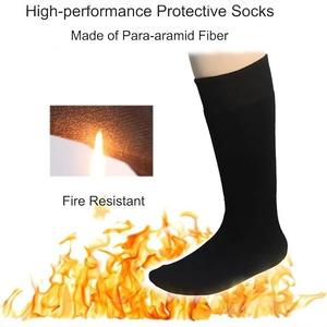 Chaussettes <span class=keywords><strong>de</strong></span> sécurité thermiques résistantes à la chaleur et aux flammes pour la lutte contre l'incendie et l'utilisation industrielle - Product Image 2