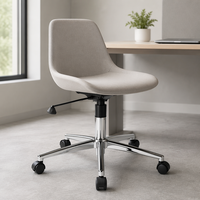 Base de chaise de bureau moderne en métal robuste avec installation facile