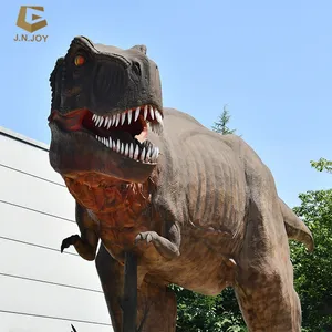 نموذج ديناصور t-rex ثلاثي الأبعاد نابض بالحياة