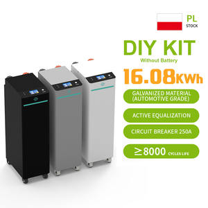 Kotak Baterai Lithium 15kwh 100ah 200ah 48V Lifepo4 untuk Penyimpanan Energi Rumah dengan Kit DIY Baterai Kapasitas Tinggi - Product Image 1