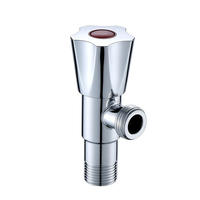 Robinetterie de salle de bain en fer écologique de haute qualité et vannes d'angle pour usage hôtelier à prix direct usine en Chine