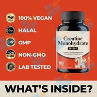 Capsules de créatine monohydrate 14-en-1 à marque privée avec L-arginine et L-citrulline pour une formule énergétique et de récupération pré-entraînement