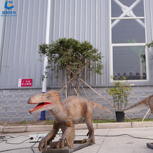 Dinosaure animatronique mécanique CE grandeur nature populaire SGAD122 pour Jurassic Dino Park - Product Image 2