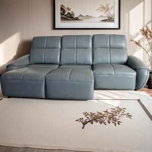 أرائك جلدية حديثة قابلة للتمديد على طراز المسرح قابلة للطي من الجلد - Product Image 5