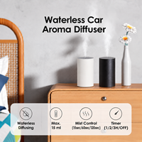 Diffuseur d'huiles essentielles portable USB en métal, économique et très demandé, pour bureau, chambre, voiture, parfum d'ambiance domestique