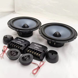 500W カー スピーカー キット 6.5インチ 同軸スピーカー 2ウェイ 高音ツイーター ウーファー オーディオシステム セット 6.5 サブウーファー 車載用（ディバイダー付き） - Product Image 3