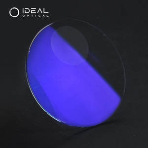 Lente óptica <span class=keywords><strong>Bifocal</strong></span> HMC 1,56 de alta calidad Rt/FT, lentes ópticas bifocales de corte azul, lentes de Material de resina de bloque azul - Product Image 1