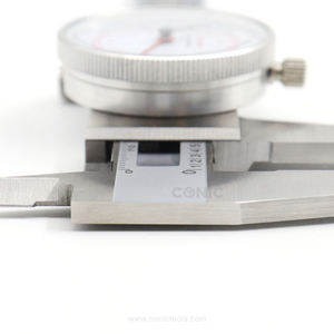 Dubbele Leesschaal 150Mm X 0.02Mm/6 "X 0.001" Roestvrijstalen Wijzerplaat Remklauw Met Metrisch En Inch - Product Image 5