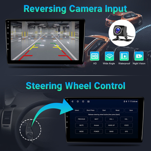 9 inch 2 + 32GB <span class=keywords><strong>MP3</strong></span> IPS màn hình âm thanh stereo <span class=keywords><strong>Android</strong></span> Carplay đài phát thanh xe máy nghe nhạc cho TOYOTA PRIUS 2004 2005 2006 2007 2008 2009 - Product Image 3