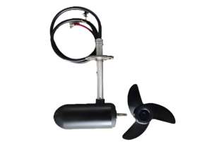 24V 2HP 120lbs Infinity Moteur électrique <span class=keywords><strong>hors</strong></span>-bord en acier inoxydable Propulseur anticorrosion pour piscine Nouveaux moteurs de bateau à lattes - Product Image 3