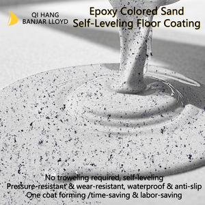 Revestimiento Epóxico para Pisos, Pintura Autonivelante para Interiores, Arena de Color, Piso Líquido sin Juntas, Efecto Mármol - Product Image 6