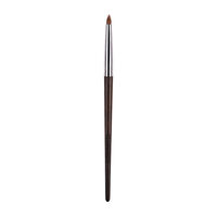 022 Gagang Kayu Ebony 41Pcs Kuas Makeup Logo Kuas Concealer Runcing Bulu Sintetis Tabung Tembaga