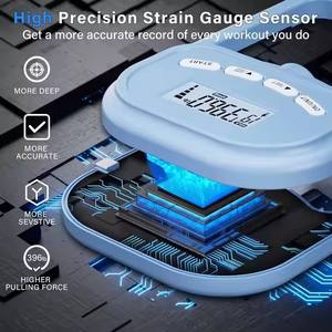 Einstellbarer elektronischer Hand prüfstand Silikon Muskel Finger Stärker Griff Trainer und <span class=keywords><strong>Tester</strong></span> für Kraft training - Product Image 3