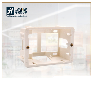 JIAHUI JH-AH avustralya standart içi boş duvar anahtarı baz kutusu 15A 250V plastik IP20 koruma 1 çıkış soketi - Product Image 5