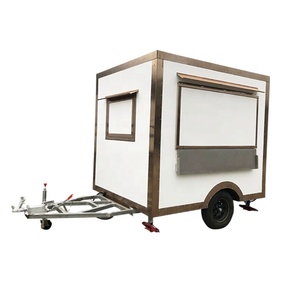 Remolque de Comida Rápida Móvil, Totalmente Equipado, Camión de Café, Horno de Pizza, Freidora Solar, Carrito de Aluminio, 1 Año de Garantía - Product Image 3