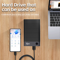 Hard Disk eksternal antarmuka USB 3.0, Hard Disk eksternal untuk PC Laptop Desktop penyimpanan ponsel pintar