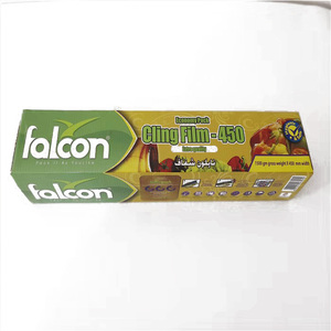 Film alimentaire transparent en PVC de qualité alimentaire, haute clarté, anti-buée, inodore, rouleau jumbo, en vrac/boîte, expédition rapide - Product Image 1