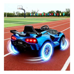 Toysrunner MS-666 Auto Eléctrico para Niños Pequeños con Luces, MP3, Construcción de Plástico Resistente, Base Ancha de Ruedas que Reduce el Riesgo de Vuelco - Product Image 4