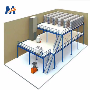رفوف سهلة التركيب للعلية من شركة Mrackingc الصينية، تصميم مجاني، مناسبة للمستودعات الصناعية والتخزين في الطوابق الوسيطة - Product Image 2